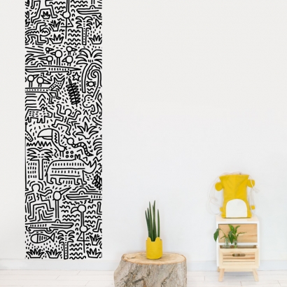 Keith Haring Wallpaper Jungle